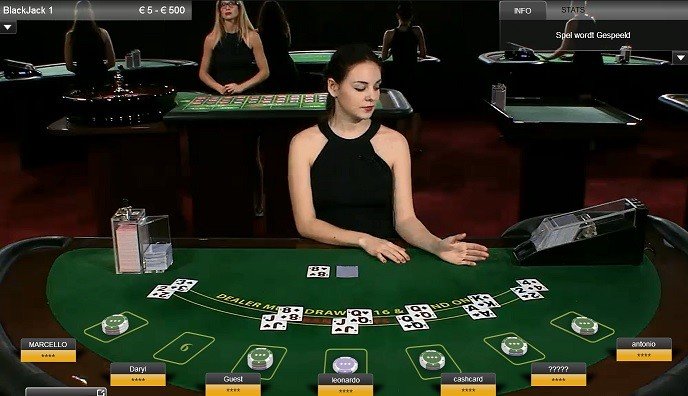 online casino blackjack met echte dealers