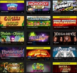 Top video slots online