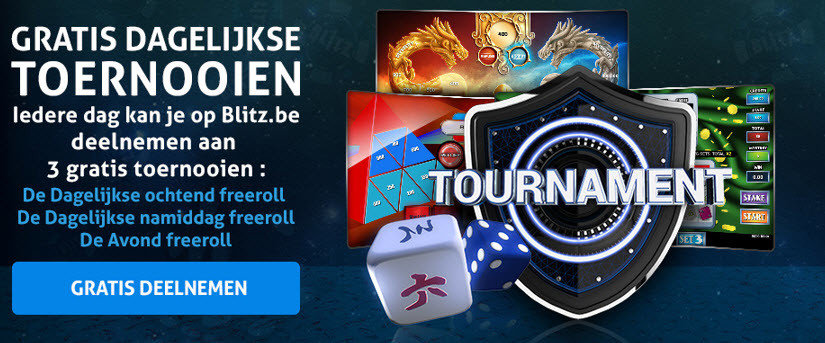 Blitz gratis dagelijks toernooien