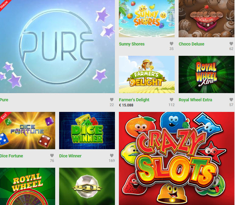 Unibet slots and games