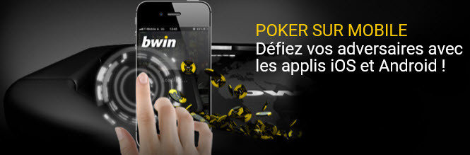 Poker sur mobile Bwin
