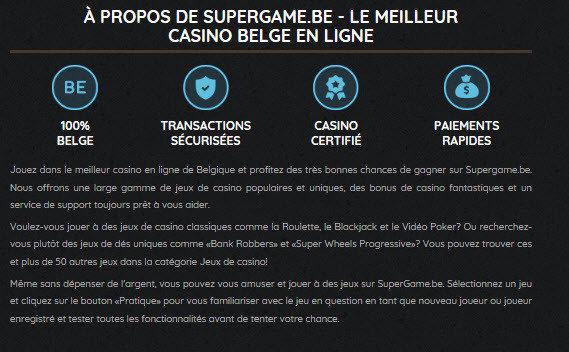 Supergame arcade en ligne