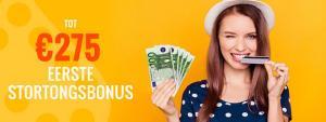 275€ eerste stortingsbonus