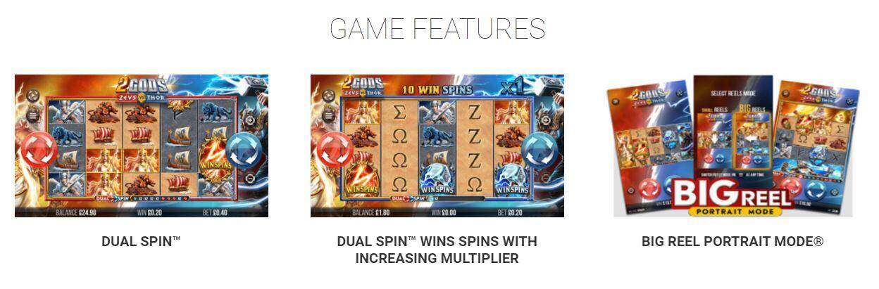 Bwin nouveaux jeux de casino exclusifs | 2 Gods: Zeus vs Thor game features