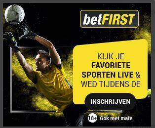 Betfirst casino en sport promoties 