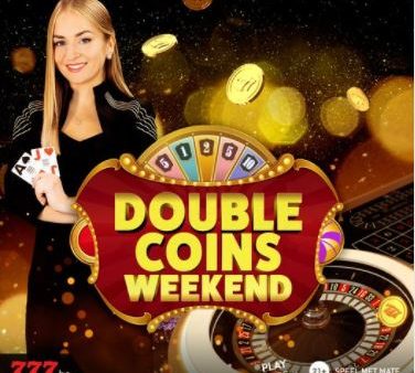 Doublez et obtenez des pièces supplémentaires sur le casino 777