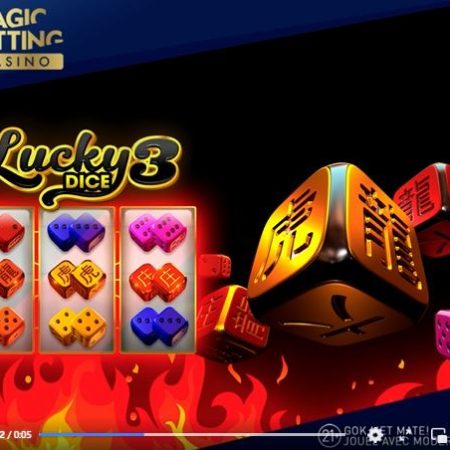 Try the last slot game of the Lucky Dice series
