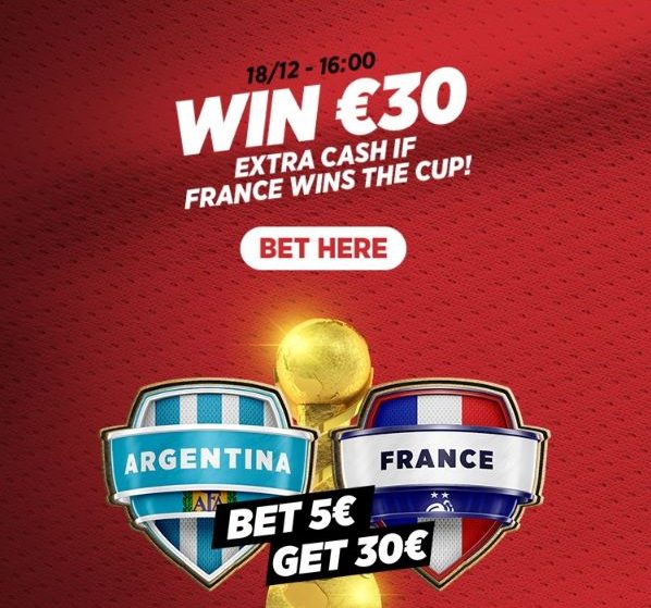 Extra cash during the World Cup Qatar 2022 final