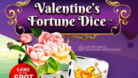 Cupidon tire ses flèches pendant Valentine’s Fortune Dice