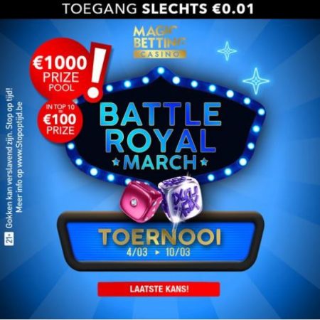 Pendant le tournoi Battle Royal, vous pouvez gagner de superbes prix