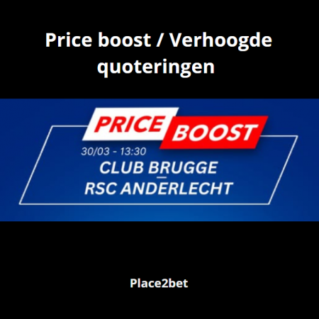 Price Boost geeft verhoogde quoteringen